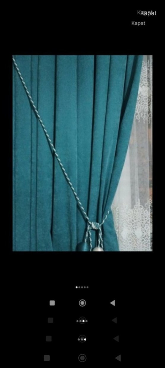 süet fon perde - Görsel 2