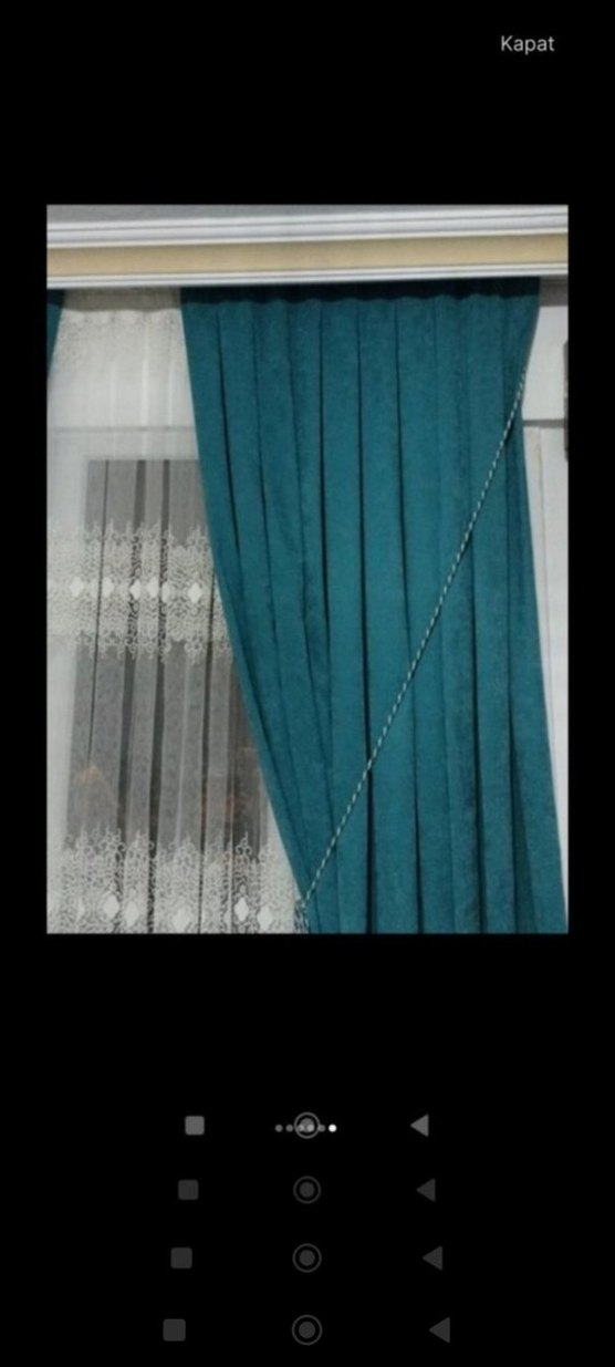 süet fon perde - Görsel 3