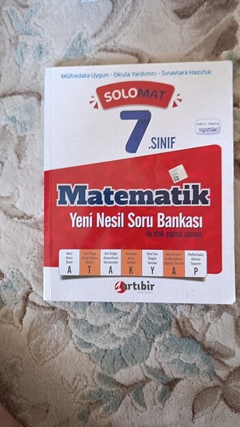 Solomat 7.sınıf Matematik Yeni nesil Soru Bankası 