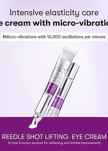 Vt Cosmetics Reedle Shot Lifting Eye Cream - Görsel 2