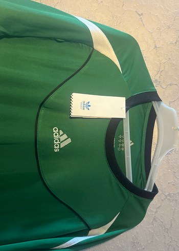 Adidas Adidas Erkek Yeşil Kısa Kollu Tişört