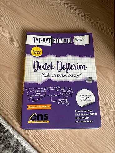 TYT AYT GEOMETRİ DESTEK DEFTERİM