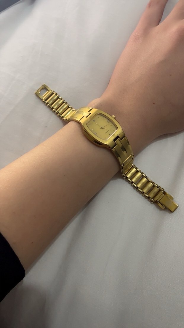 Elcanto Kadın Kol Saati | Swiss Movement | Safir Cam | Gold - Görsel 5