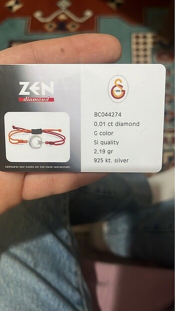  Beden Galatasaray bileklik