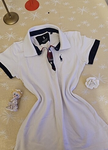 m Beden Beyaz lacoste t-shirt M beden