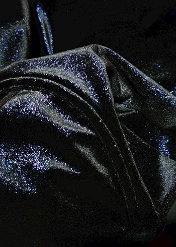 Penti Siyah Kadife Simli Parlak Bodysuit - Görsel 6