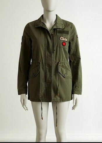 Bershka Haki Yeşil Ceket - Görsel 4