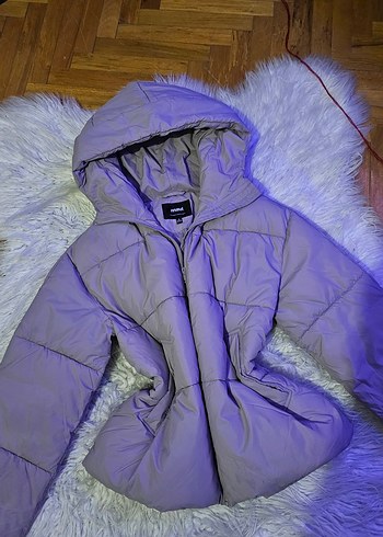 Mavi Kadın Kışlık Şişme Mont - Görsel 2