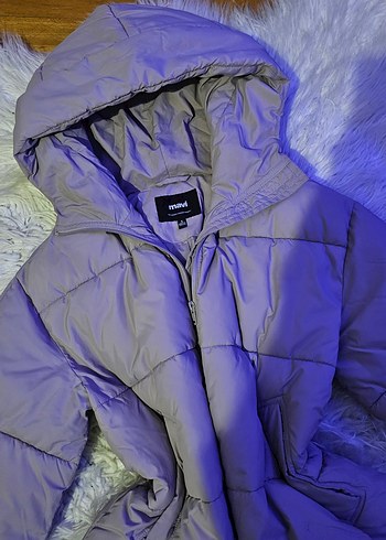 Mavi Kadın Kışlık Şişme Mont - Görsel 6