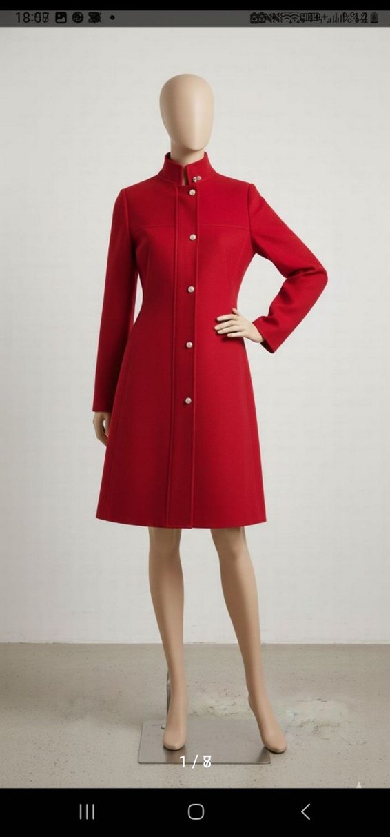 Kadın Kaşe Kaban - Görsel 2