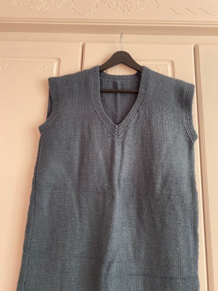 Kadın El Örgüsü Triko Süveter - Görsel 3