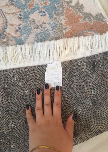 Pastel Renkli Bohem Desenli İnce Halı - Görsel 7