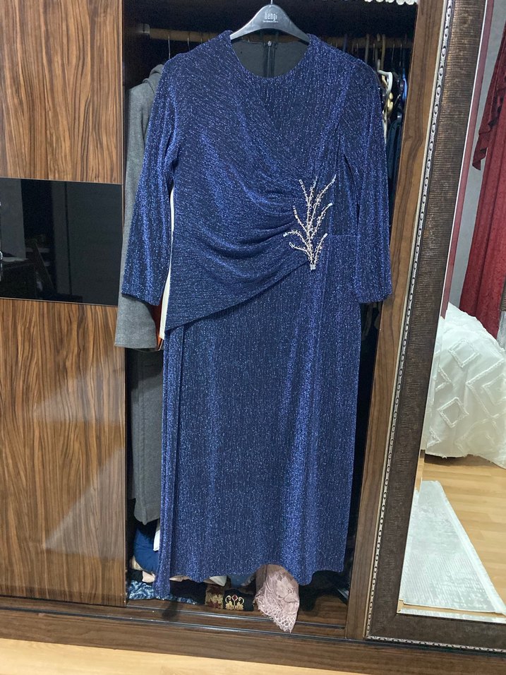 Kadın Tesettür Abiye Elbise - Görsel 5