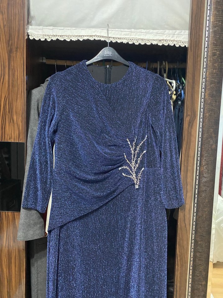 Kadın Tesettür Abiye Elbise - Görsel 3