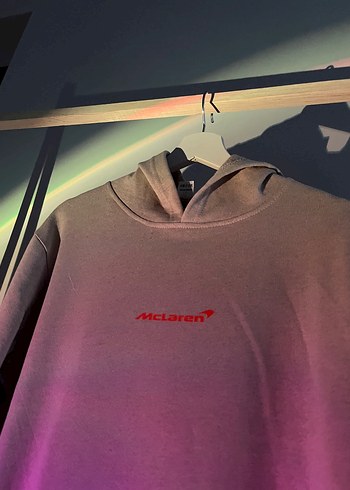 m Beden ten rengi Renk Lando Norris Mclaren F1 Sweatshirt