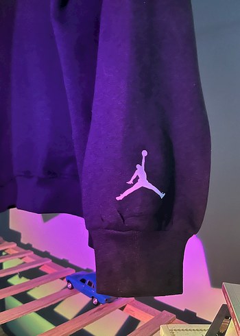 Diğer Michael Jordan Baskılı Siyah Sweatshirt