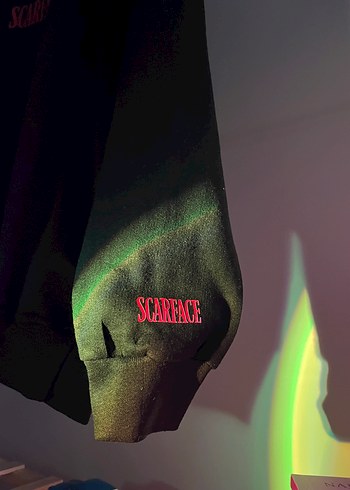 m Beden siyah Renk The World Is Yours Scarface Sweatshirt