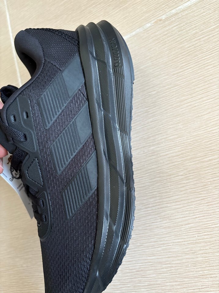 Siyah Adidas Galaxy 7 Erkek Koşu Ayakkabısı - Görsel 2