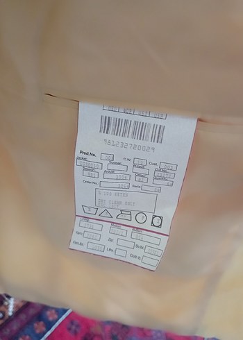 Diğer Kip marka Sarı Düğmeli Erkek Ceket