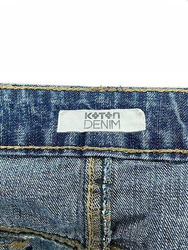 universal Beden mavi Renk Koton Mini Şort %70 İndirimli.