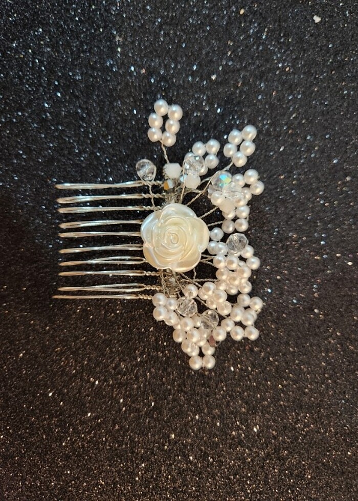 İncili Gelin tokası - Görsel 2