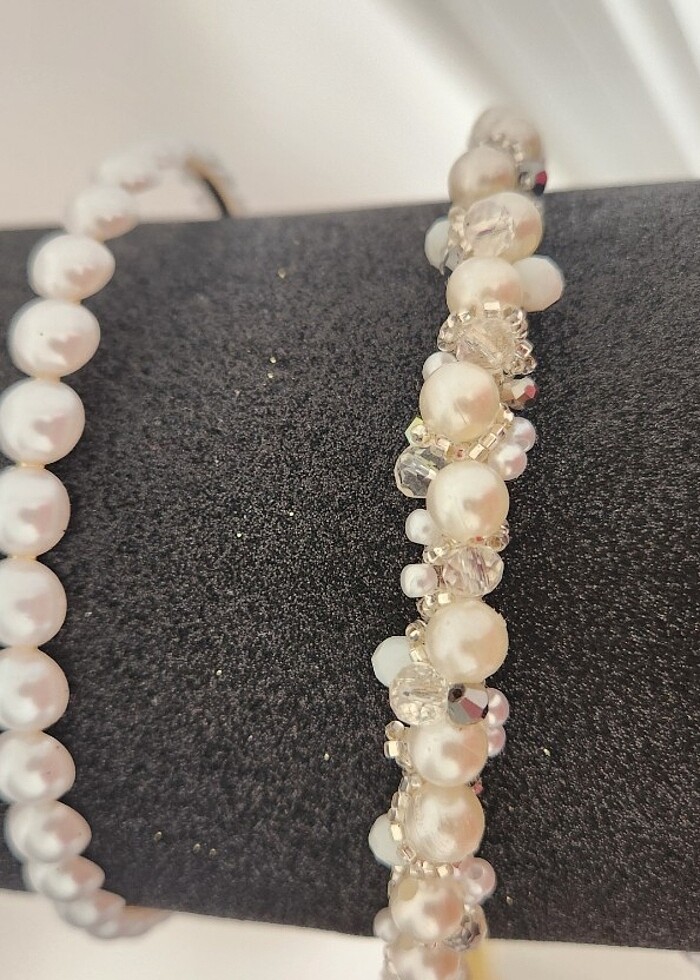 2 tane İncili taç - Görsel 3