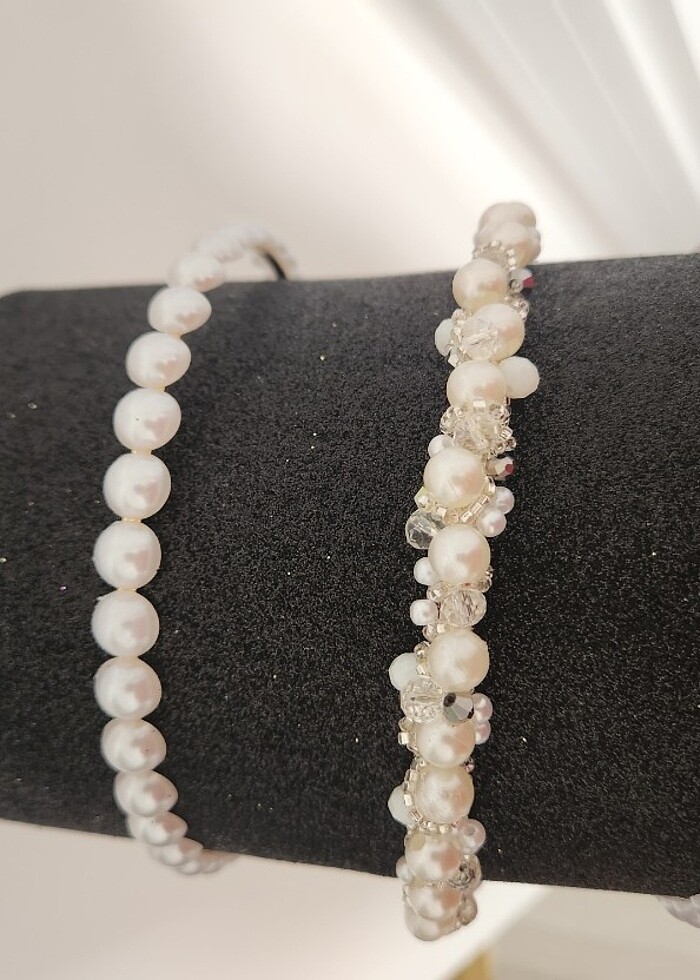 2 tane İncili taç - Görsel 4