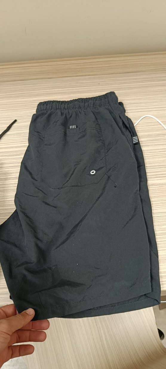 Siyah Erkek Midi Boy Rahat Yüzme Şortu - Görsel 2