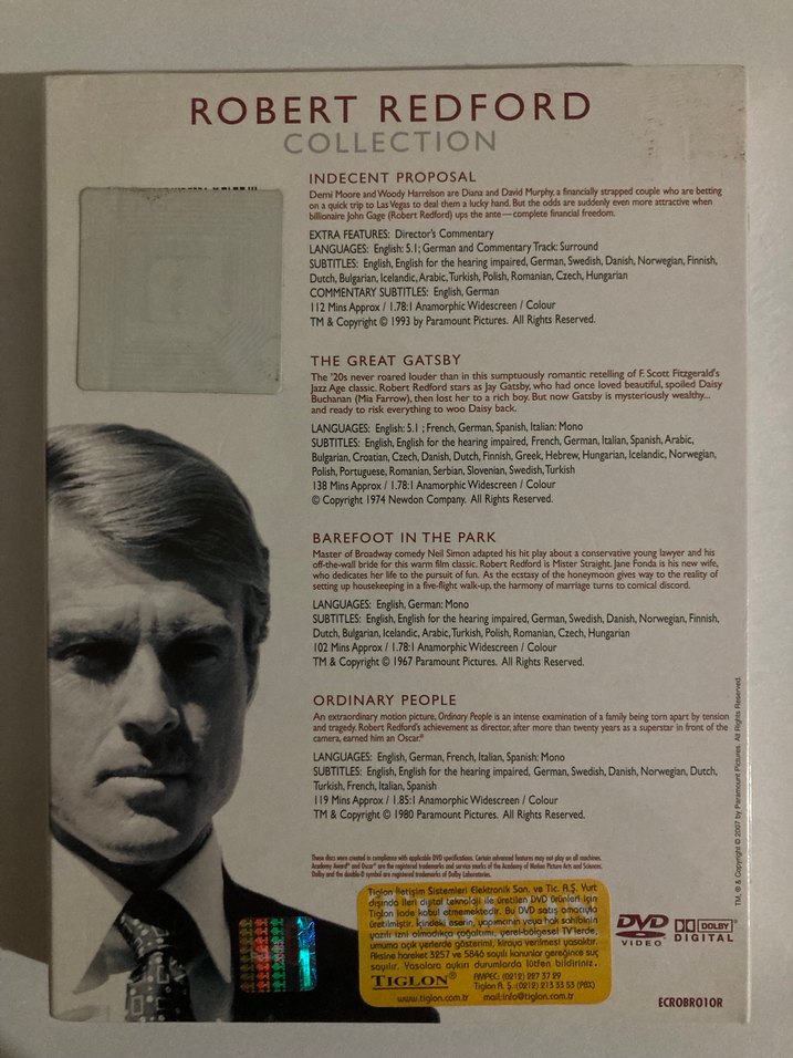 Robert Redford Koleksiyonu DVD Seti - Görsel 2