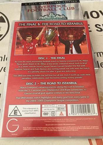 Liverpool Football Club 2 Disk Koleksiyonluk DVD - Görsel 4
