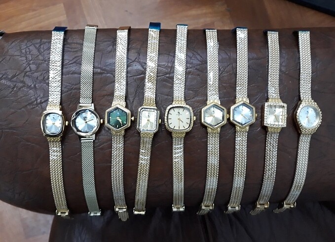 American Vintage Gold Mini Vintage Çelik Kadın Kol Saati