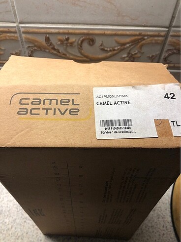42 Beden Camel Active erkek Casual süet ayakkabı 42