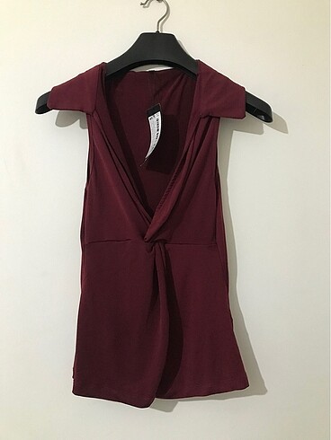 xl Beden bordo Renk Bordo Bluz