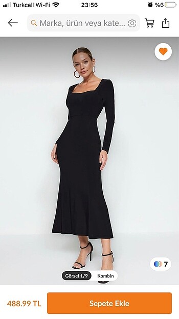 xl Beden siyah Renk Siyah maxi elbise