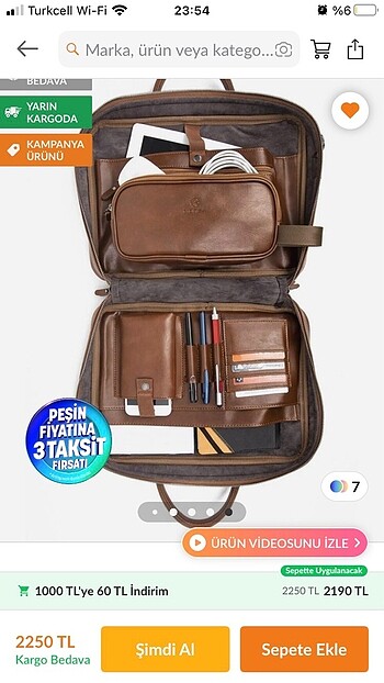 Laptop çantası
