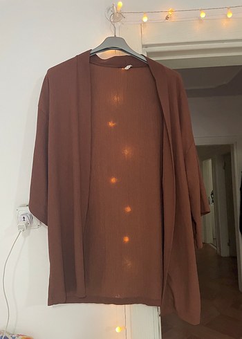 Kadın Kahverengi Kimono