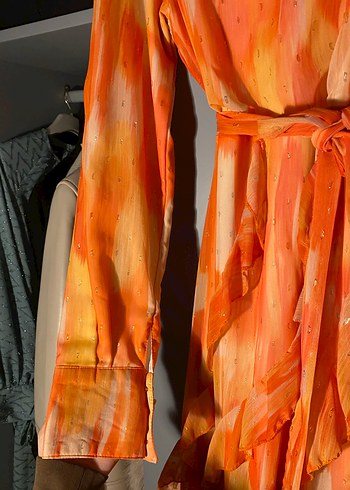 Şehrimoda yazlık cıvıl cıvıl elbise - Görsel 5