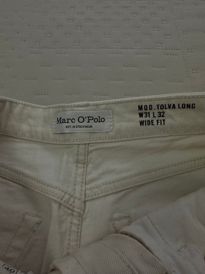 Kadın Beyaz Pamuklu Regular Fit Jean - Görsel 4