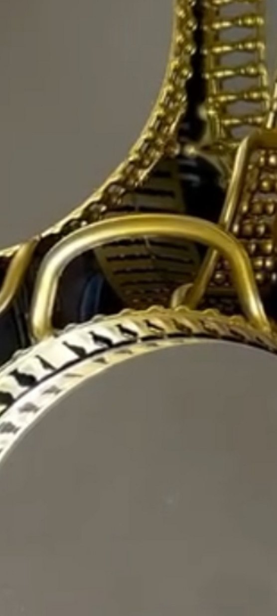 Altın Yılan Desenli 2'li Tepsi Seti - Görsel 2