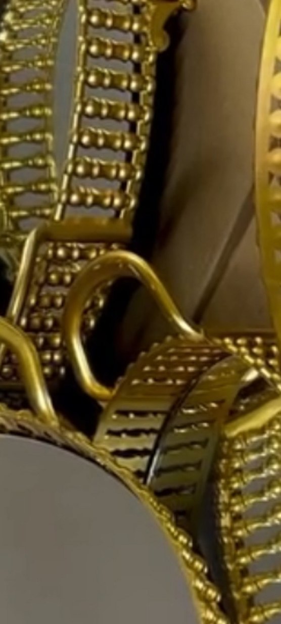 Altın Yılan Desenli 2'li Tepsi Seti - Görsel 3