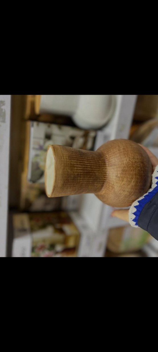 Beyaz Deniz Kabuğu Şeklinde Vazo - Görsel 3