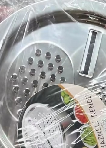 Gri Çok Fonksiyonlu Mutfak Rende - Görsel 4