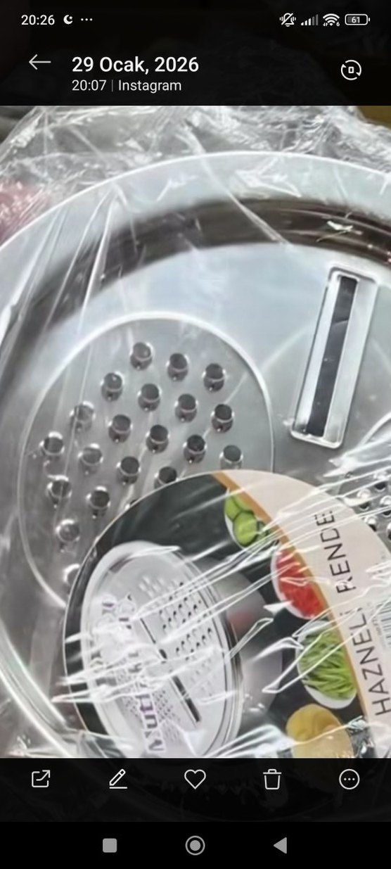 Gri Çok Fonksiyonlu Mutfak Rende - Görsel 5