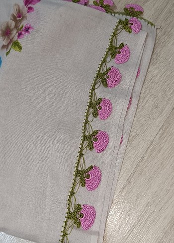 Bohem Tarz Mavi Kadın Şal - Görsel 3