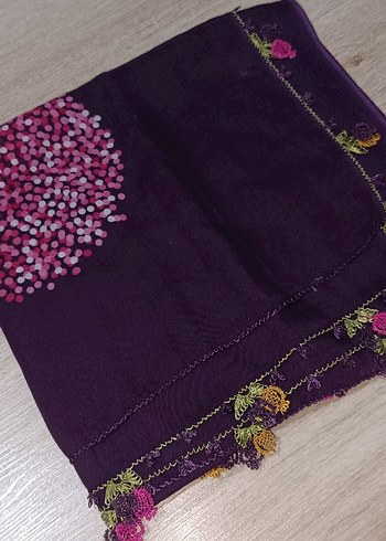 Fırfırlı Haki Bohem Kadın Fuları - Görsel 5