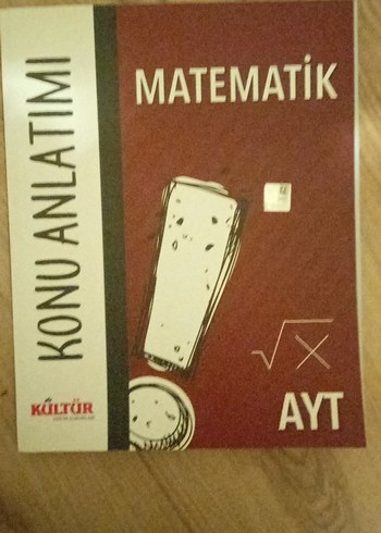 AYT Matematik Konu Anlatımı Kitabı Kültür Yayınları