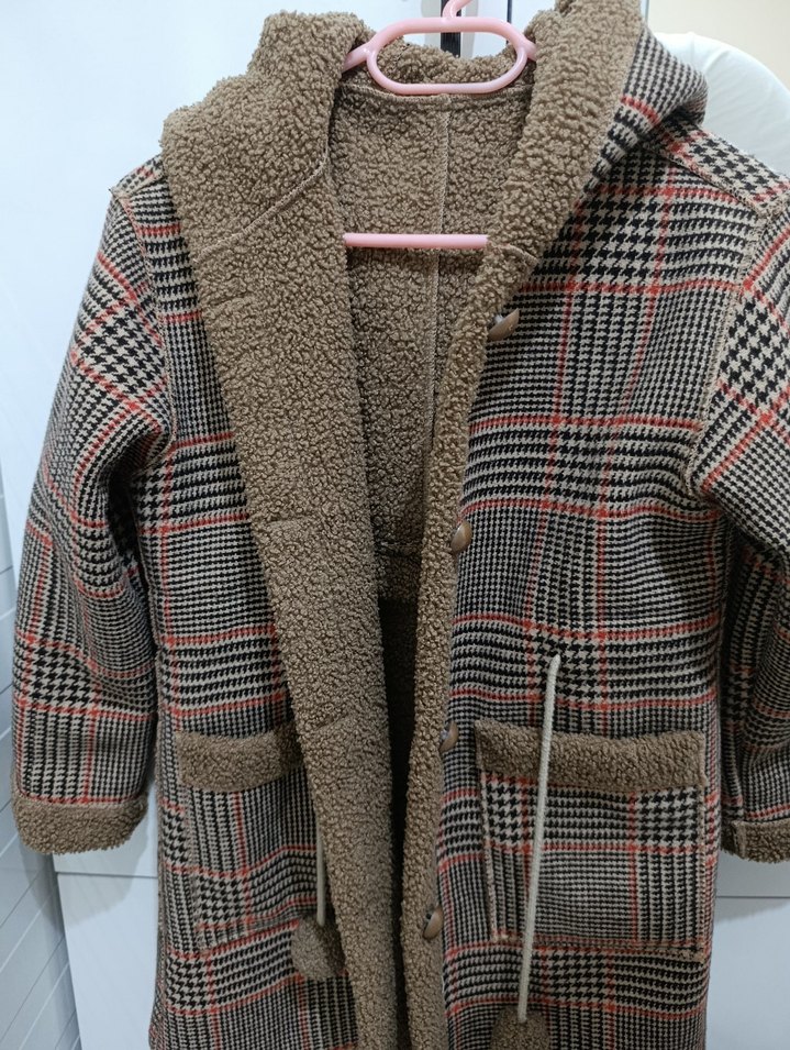 Kahverengi Ekoseli Kaban - Görsel 2