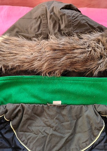 Kadın kürklü mont - Görsel 3