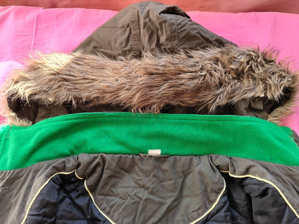 Kadın kürklü mont - Görsel 3