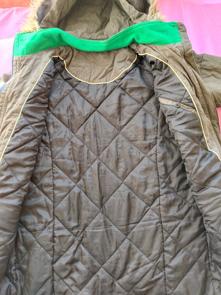 Kadın kürklü mont - Görsel 4